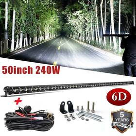 Jg9610z Jg-ledlight 50inch Led Light Bar Roof Spot Flood Driving Offroad Truck Atv 4wd Pickup With Wire