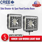 K27qaa1 Autofeel Inch Led Light Bar Work Cube Side Shooter Combo