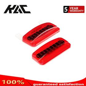 Adv506710 Kac 2pcs Led Brake Tail Lights Rv Camper Trailer Stop Turn Red For