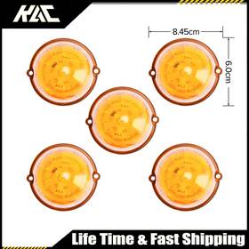 Spe531149 Kac 17 Led Yellow Warning Light Amber 5pcs Truck Trailer Top Roof Running