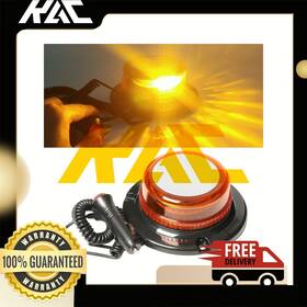 Zon556647 Kac Warning Lights Yellow Flashing Light Magnetic 1pc Signal Lamp