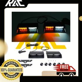 Wl-52026d Kac Zon556661 Warning Lights Yellow And White Flashing Light Magnetic
