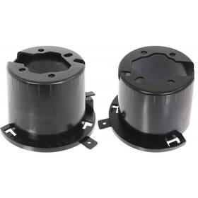 Karparts360 706189854525 For Dodge Durango Fog Light Bracket 2011-2013 Driver And Passenger Pair Plastic