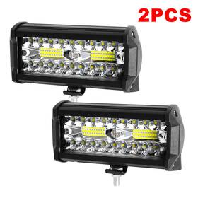9070380 Kb-autolight 2/4/10pcs 7inch Led Work Light Bar Flood Spot Pods Offroad Fog Driving Truck Suv