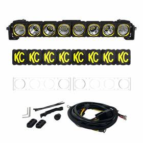 Kc Hilites 084709002923 292 - Flex Era Led Light Bar 20in Master Kit