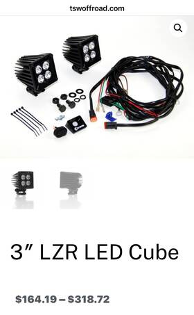 Kc Hilites 084709003104 Cube Lzr Led Light