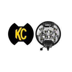 Kc Hilites 084709011000 For Slimlite 6 Inch Led Light 50w Spot Beam Single - Black