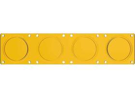 4272 Kc Hilites - Flex Era Led Light Bar Performance Yellow Spot Beam Lens For
