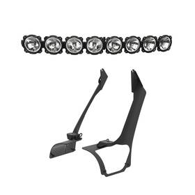 91340 Kc Hilites For 21 Jeep Wrangler 4xe Gravity Led Pro6 - 50in Light Bar Kit