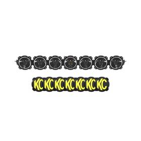91420 Kc Hilites Threaded Bump Stop 45 Inch Gravity Titan 7 Light Led Bar