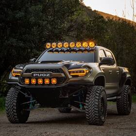 Ak-91429a Kc Hilites 2005-2023 Fits Toyota Tacoma Gravity Titan Overhead Light Bar