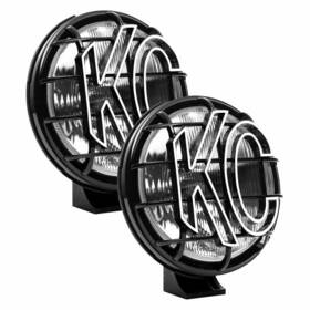 Tlx-kcl151-cl360a70 Kc Hilites Apollo Pro Halogen Light 100w Spread Beam 6 Inch Pair Pack System Black
