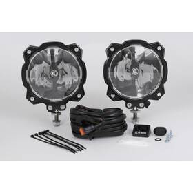 Tlx-kcl91305-cl360a70 Kc Hilites For Gravity Led Light Pro6 Wide-40 Beam Single Mount Pair Pack System