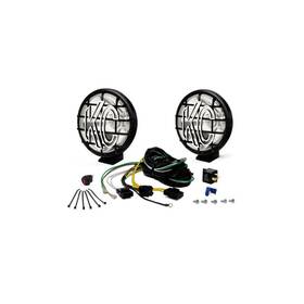 Tlx-kcl9150-cl360a70 Kc Hilites Apollo Pro Halogen Light 100w Spot Beam 6 Inch Pair Pack System Black