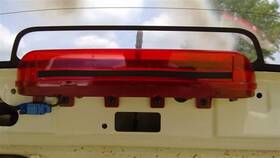 176.ki1415 Kia High Mounted Stop Light 3rd Brake Assembly Fits 14-16 Sportage Oem