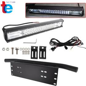 Tr28456 Labwork 23 Inch Bumber Number Plate Bracket Wiring Harness Kit 20 420w Led Work Light Bar Tr28456 Labwork 23 Inch Bumber Number Plate Bracket Wiring Harness Kit 20 420w Led Work Light Bar
