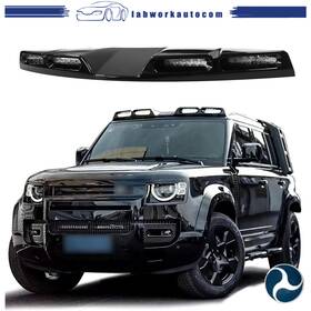 La2739249cm Labworkauto Roof Top Light Bar Led Type For Land Rover Defender 2020 21 22 23 24 Gloss Black