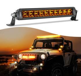 Lw12cbsta Lasfit 12 Inch Led Work Light Bar Single Row Straight Spot Flood Combo Truck Suv Atv Utv