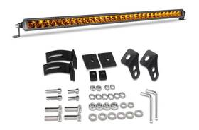 Lw32cbsta Lasfit 32 Inch Off-road Led Amber Light Bar With Slim Single Row Combo Flood Design