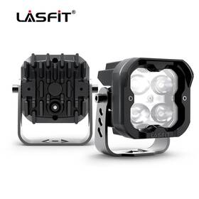 Tiropticslasfg36wco3 Lasfit Led Cold White Fog Lights Pods Offroad Auxiliary Square For Chevy Truck
