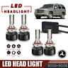 Lasfit90059006 Turbo Sii Led Headlight Bulb For Suv Chevrolet Tahoe High