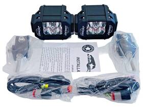 Lxk2304 Lazer Star Lazerstar Lx Led Endeavor 4 Inch - 3 Watt / Double Row/ Spot- Pair /lightbar