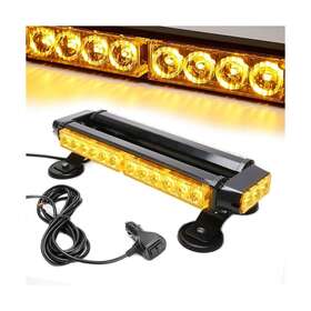 52037 Le-jx Amber 30 Leds Safety Strobe Flashing Light Bar Double Side High Intensi 52037 Le-jx Amber 30 Leds Safety Strobe Flashing Light Bar Double Side High Intensi