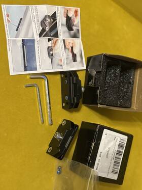 Le16079711a Leader 4pcs Universal Hood Mount Brackets Led Light Bars Clamp Holder For Car Truck