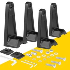 Lhmbrst-2 Led-cube 4x Universal Bracket Mounting Base Brackets For Light Bar Side Mount