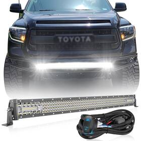 Led-nightrider 230 Rlx For 2016-23 Toyota Tacoma Bumper 30 Inch Work Light Bar Combo Wiring Kit 12v