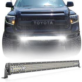 Ddwevd230leh Led-nightrider 30 Inch 4-row Light Bar Bumper Combo Driving Offroad 12v For Toyota Tacoma 16-23