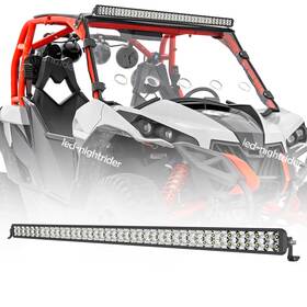 Dti-2r-40-bdr Led-nightrider For Polaris Rzr Turbo 40 Inch Pro S2 Work Light Bar Combo 6500k Offroad Utv 12v