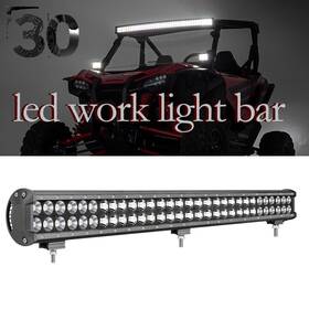 Dwergbf180rlx Led-nightrider For Polaris Rzr Xp 1000 900 28 Inch Work Light Bar Combo Offroad 4wd Atv Utv 12v