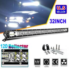 9620z32in1 Ledlight 32inch 1600w Led Work Light Bar Spot Flood Fog Snow Truck Offroad Lamp Suv 30 Inch
