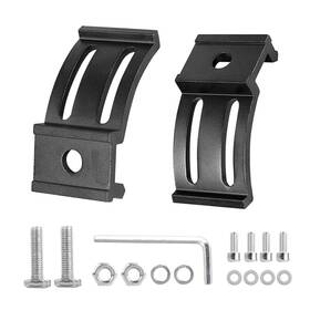 Ledoppo 919305499201 Led Light Bar Slide Mounting Base Bracket - 2pcs Universal Adjustable Kit For