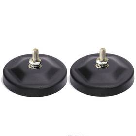 Lightronic 744750127722 Universalfit 3 Inch Round Ultra Strong Power Magnet Base/magnetic Holder For Led Off