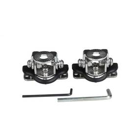 Lightronic 744750133457 Universal Led Light Bar Mounting Brackets 304 Stainless Steel Hood Pillar Le