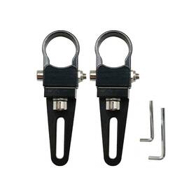Zj-001b Lightronic Universal-fit 360 Adjustable 1.0 Inch Tubular Clamp Light Mounts For Offroad Led