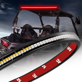 Tl-30 Lumimotor Wayup 30 Inch Led Tail Light Strip Utv Tailgate Red Amber