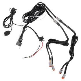 3fj4md Maxpeedingrods Universal Wiring Harness Kit For Crosshair Drl Led Lights 4-way