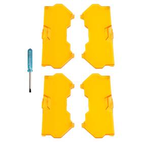 83hpxj Maxpeedingrods 5ftft Round Led Light Amber Cover For Driving Pods Waterproof