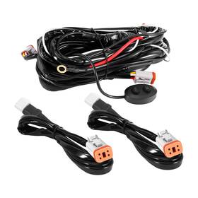 12-24v Maxpeedingrods 9z57yd 40a Relay Wiring Harness For Crosshair Series Led Bar
