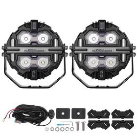 A9i8nf Maxpeedingrods 212w Led Driving Lights Ip68 Waterproof For 4x4 Suv Atv Utv Marine Boat 12v