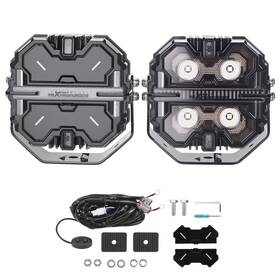 Ba7fgv Maxpeedingrods 25440lm Led Driving Light Bar Pods Rgb Drl For Suv Atv Utv Marine Off Road 12v