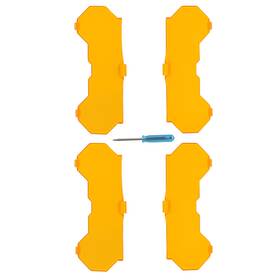 Gpm93y Maxpeedingrods Light Lens Cover Amber 7 Inch For Crosshair Series Led Driving Lights