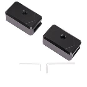 Paf9qu Maxpeedingrods Universal Led Light Bar Hood Brackets For Trucks Jeeps Pod Mount Aluminum