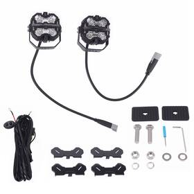 Shuxo8 Maxpeedingrods Led Work Lights For Heavy Equipment 3.5 Inch 270 Beam Pattern White 6000k Ip68