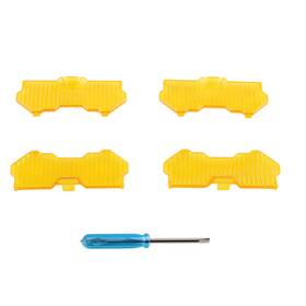 Twn8g9 Maxpeedingrods 5inch Round Led Light Cover For Driving Pods Amber Stripe