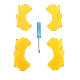 Vmu9rc Maxpeedingrods Square Light Cover For 3.5 Inch Led Driving Lights Amber Snap-on