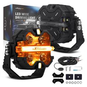Maxpeedingrods Yw52ia 3.5 Inch Led Off Road Lights 160w 19200lm Auxiliary Fog Light